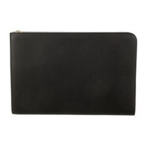 Tiffany & Co. Leather Clutch - Black - New